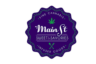 design hemp cannabis infused gourmet treats logo