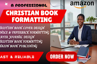 do christian ebook formatting, book editing, prayer journal, book cover design