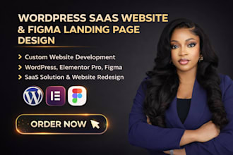 build wordpress saas website saas web app saas solution saas website design saas