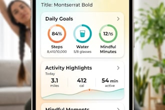 create engaging mobile UI UX design in figma