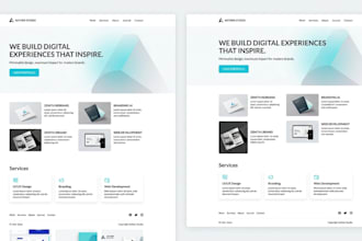 create clean website UI UX design in figma