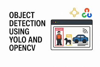 build real time object detection using webcam python opencv yolo