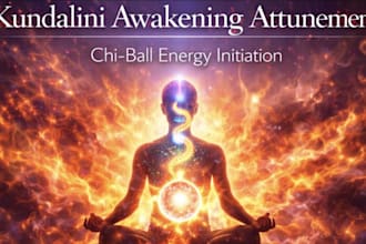 perform kundalini activation session for spiritual awakening and energy healing