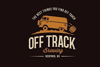 design vintage micro brewery business logo
