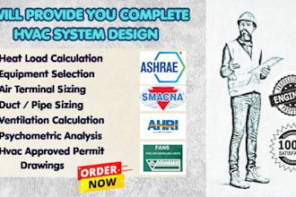provide you complete hvac system design