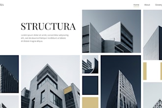 design responsive website UI UX layouts