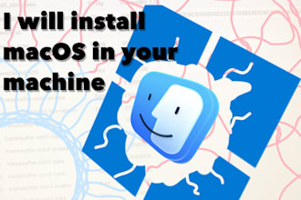 install macos in your machine