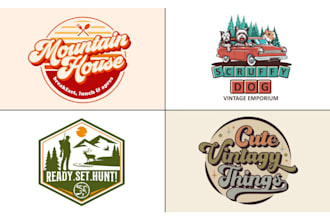 do outdoor retro vintage hipster badge round circle logo