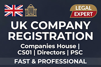 register your UK company and manage companies house filings
