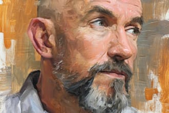 oil painting portrait and illustrations