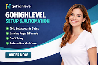 setup your ghl subaccounts, claude code, ghl landing pages, ghl saas, automation