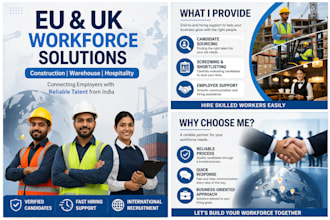provide reliable manpower for eu construction warehouse and hospitality