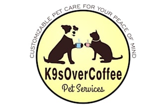 create a unique top quality logo for a pet services business