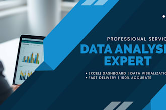 do data analysis, excel dashboard, and data visualization