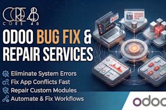 fix any odoo bug or error within 48 hours guaranteed