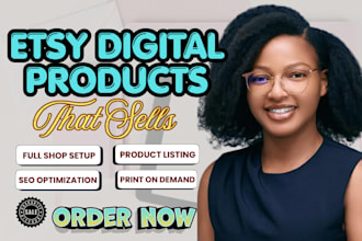 design etsy digital product etsy shop setup etsy seo digital products etsy shop