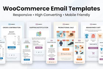 do responsive html woocommerce email templates to match your brand