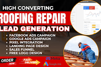roofing repair marketing roofing repair homeowner leads facebook ads google ads
