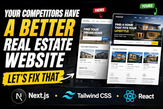 build a real estate website for realtors