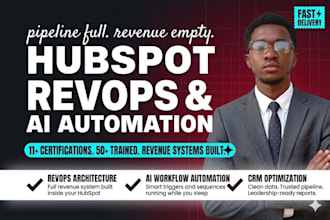 setup hubspot revops, hubspot ai automation workflows, hubspot crm optimization