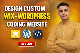 do wix,wordpress,coding website in low price