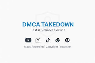 do mass report defaming, harassing, negative, copyright, leaked, post by dmca