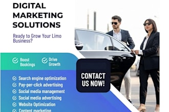 grow your limo service with google ads and social media