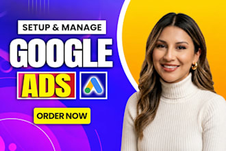 setup and manage google ads adwords PPC campaigns with ga4 ecommerce tracking