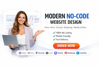design modern umso brizy versoly ucraft simvoly readymag onepager weebly website