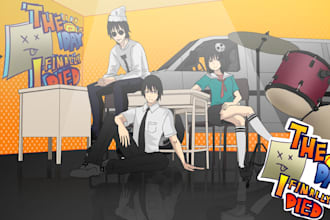 create professional anime splash art and game sprites