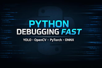 debug your python, yolo, opencv, or ai code error fast