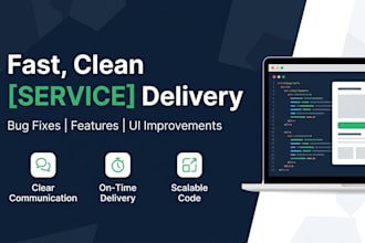 develop a modern custom website with full functionality