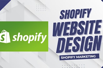 setup shopify dropshipping store design shopify template marketing  shopify SEO