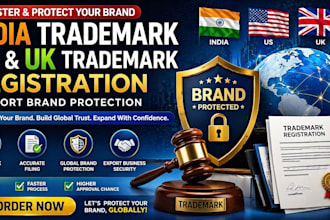 register india trademark for manufactures US UK trademark and brand protection
