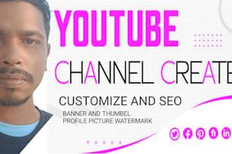 help you create a successful youtube channel and customize