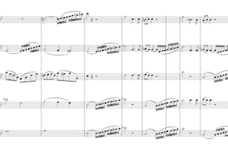 record flute clarinet oboe saxophone basson woodwind and sheet music notation