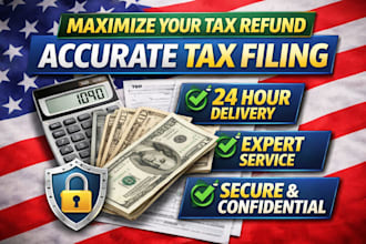 file your US tax return fast and accurately for maximum refund