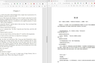 proofreading of chinese and  english