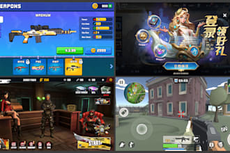 create stunning game UI and highquality 2d game graphics for your gam