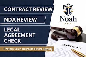 review contract nda and legal agreements professionally