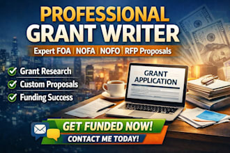 grant research grant proposal grant application submission for nonprofit and llc