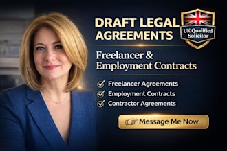 draft freelancer agreement, independent contractor and employment agreement