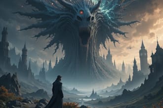 design fantasy, sci fi, horror, and dystopian book cover art