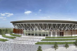 design 3d stadium design, 3d sport arena visualization design
