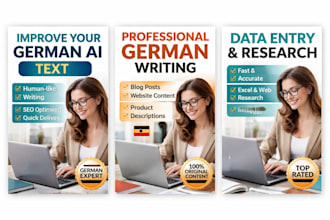 humanize and improve your ai generated german text