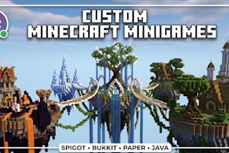 code a custom minecraft minigame plugin for your server