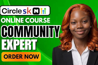 setup circle so circle online course circle online community circle so website