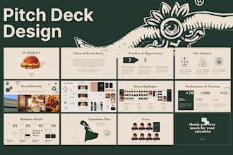 design a pitch deck that tells your story