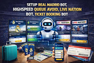 setup arsenal bot,highspeed queue avoid,live nation bot,ticket booking bot