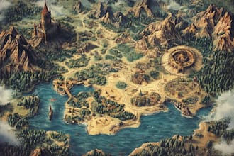 do fantasy map design